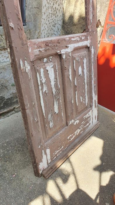 Portas de madeira exteriores grandes