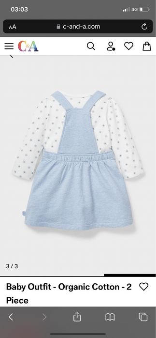 Conjunto de menina saia de peito e blusa