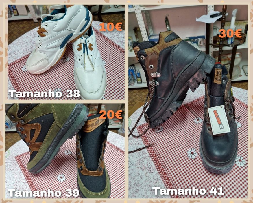 Sapatilhas e Botas de Marca a bom preço Novos