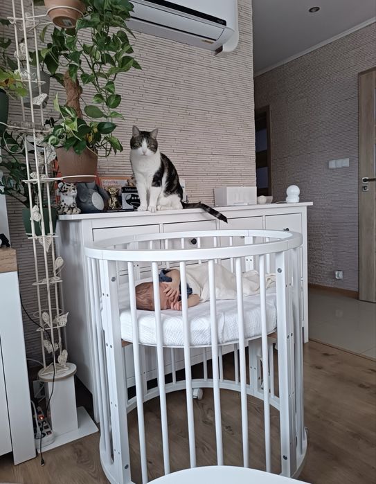 Łóżeczko rosnace 8w1