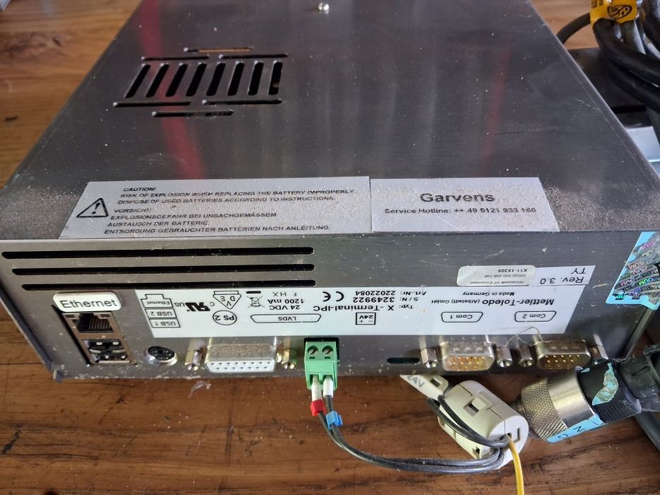 Komputer przemysłowy mettler Toledo elektronika