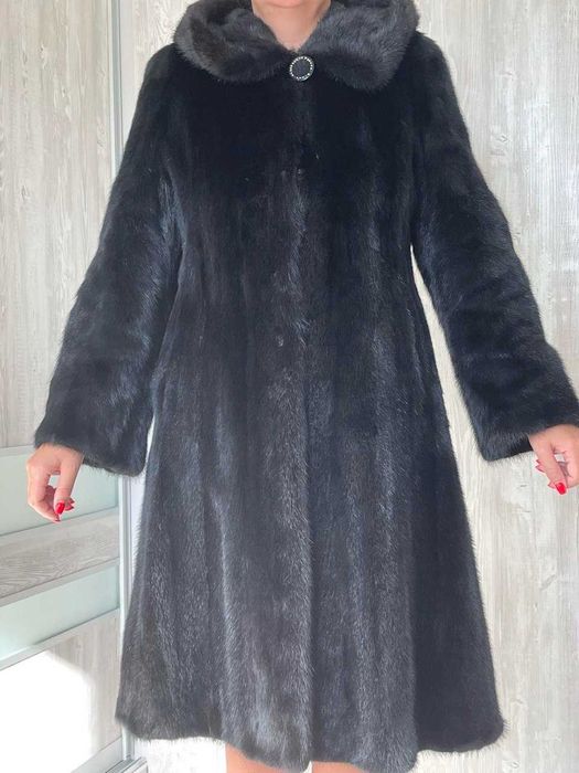 Натуральна норкова шуба