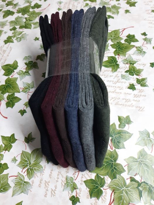 12 pares de meias medicinais, em algodão bom