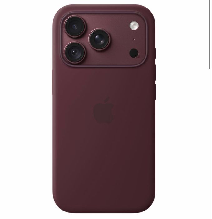 Apple Silicone Case with MagSafe for iPhone 18 Pro - Bordeaux