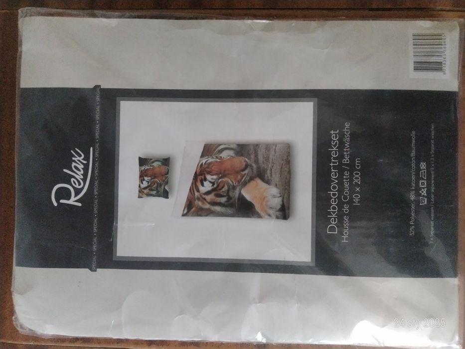 Poszwa na kołdrę 140x200cm i poduszka  60x70cm