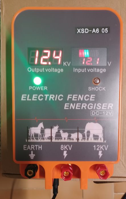 Cerca eletrica de 2,5J