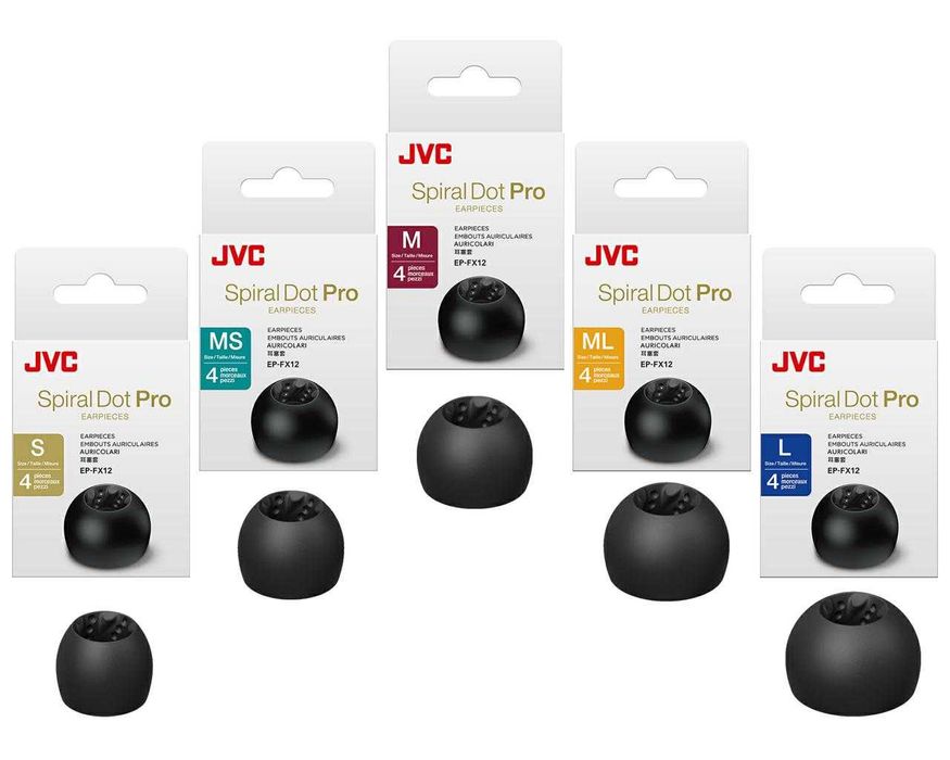 ‼️ JVC Spiral Dot Pro EP-FX12 - флагманские амбушюры для IEM наушников