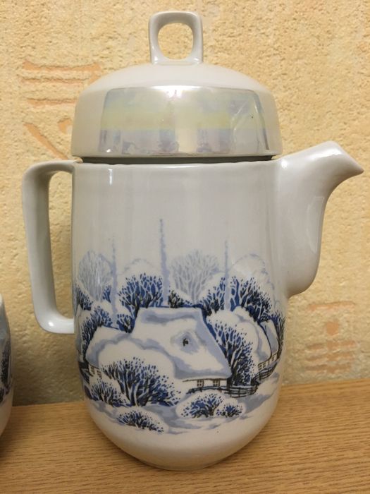 Сервіз кавовий «Зимушка-зима» Баранівка