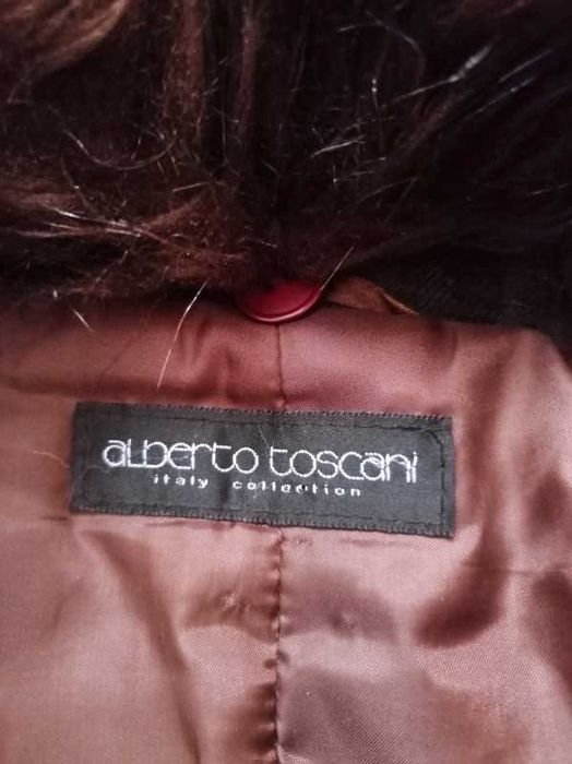 Damski zimowy płaszcz Alberto Toscani M kod962