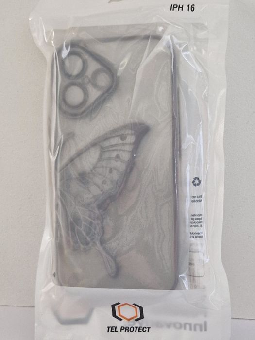 Tel Protect Butterfly Water Case do Iphone 16 czarny