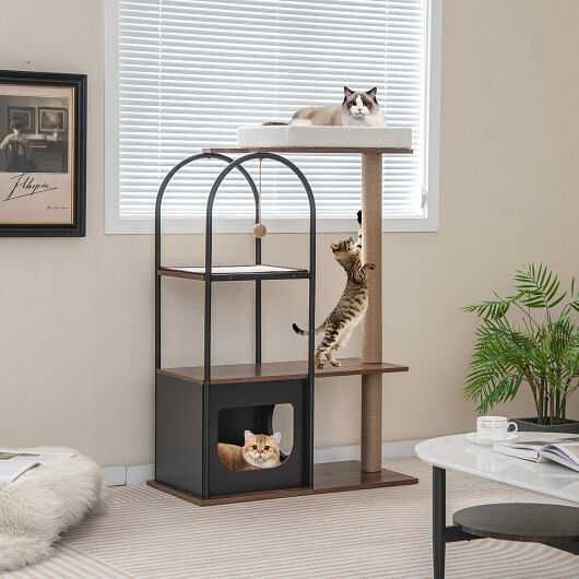 Arranhador para Gatos Costway PV10109 118cm - Novo na Caixa - Envio Grátis
