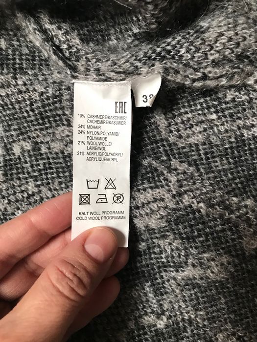 Светр Nice Connection 38 М 44 кофта джемпер кашемір кардиган вовна