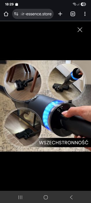 Bezprzewodowy 7w1, Air Essence