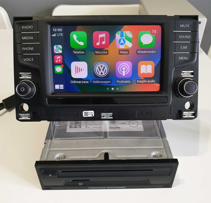Audi VW Skoda Seat Aktywacja Carplay Android Auto App Connect Wrocław