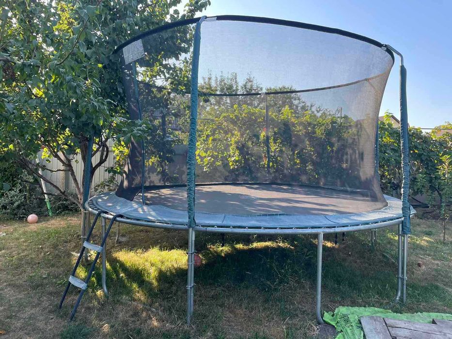 Батут Польський TIMA SPORT  150kg   діаметр 3,7м