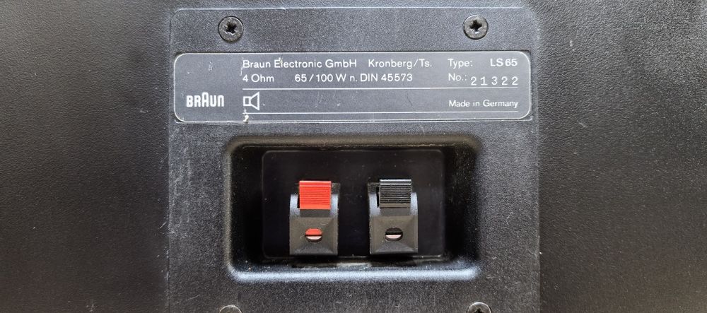 3-х полосна акустика Braun LS65/4Ω