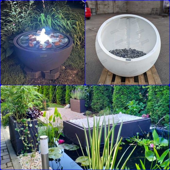 Бетонні Фонтани, Вуличні Водойми, Фонтани Декоративні, Ставки Дніпро