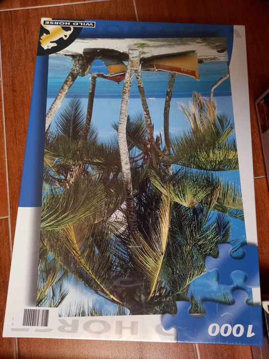 4 Puzzles novos e embalados