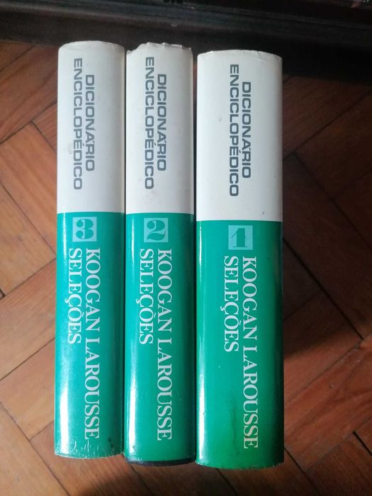 Dicionário enciclopédico Koogan Larousse (selecções) 3 Volumes