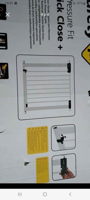 Bramka ochronna dla dzieci