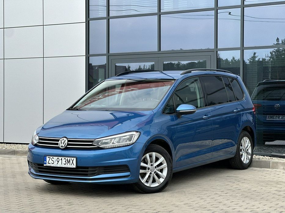 Volkswagen Touran Salon Polska Alu LED Tempomat ACC Czujniki 3xClimatronic GWARANCJA!