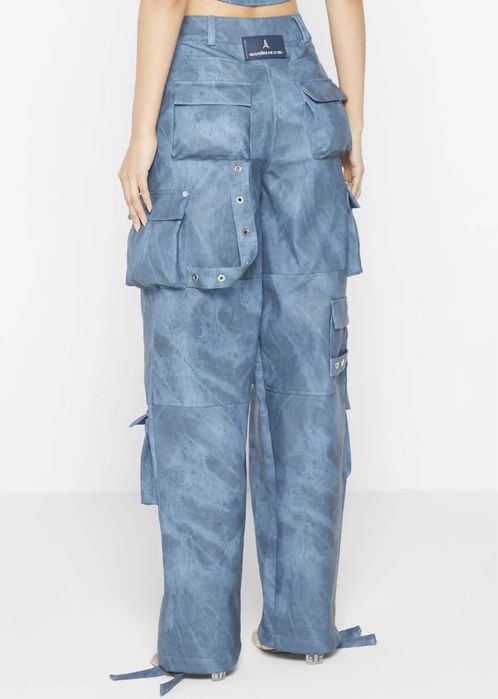 Manière De Voir брюки карго Vintage Marble Leather | нові S