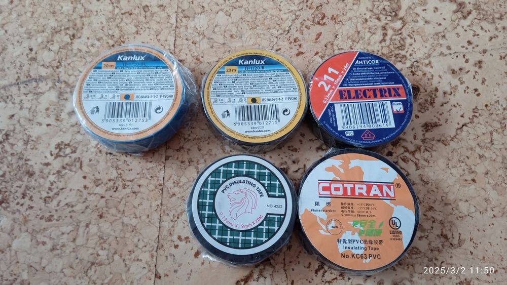 NOWA Taśma izolacyjna 20mx19mm