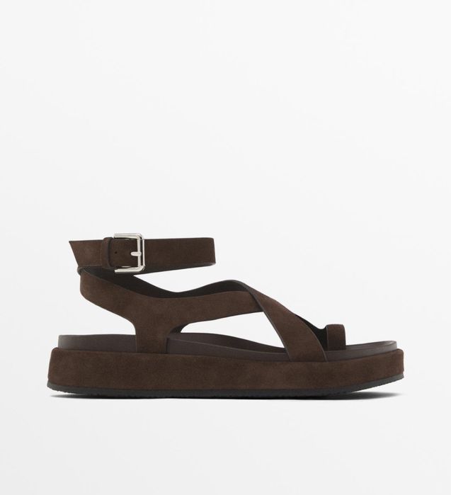 Сандалі, босоніжки з ремінцями Massimo Dutti, 40 розмір! НОВІ