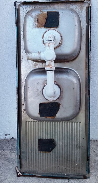 Lava loiça inox cuba dupla