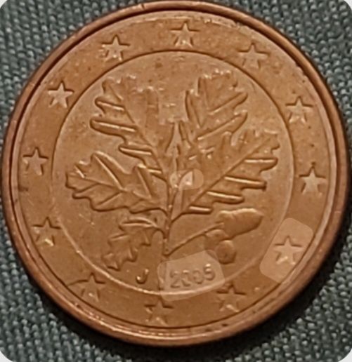 Moeda 0,05€, Alemanha 2005