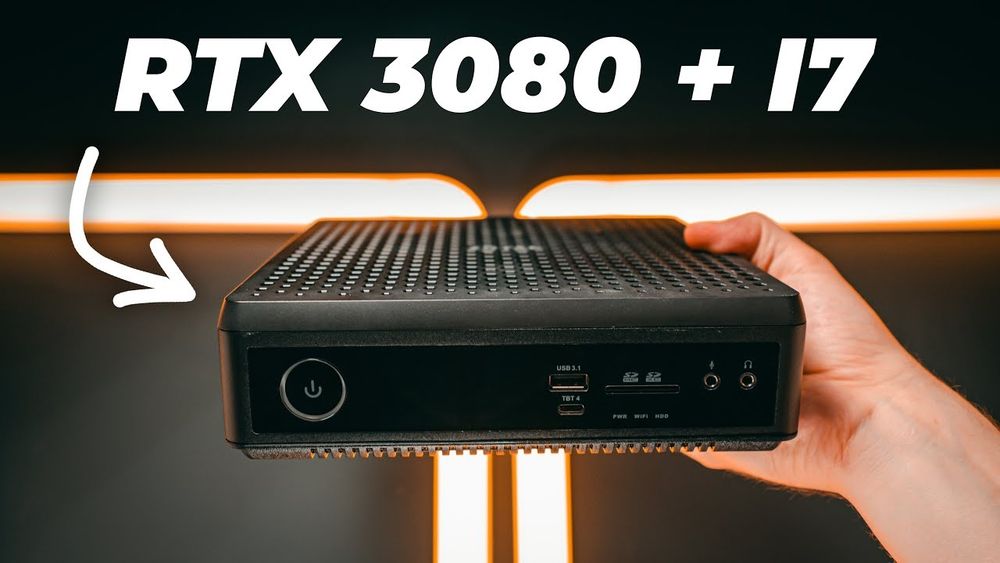 Mocny komputer do gier ZOTAC ZBOX i7/RTX 3080/32GB/1.5TB SSD/Win11Pro.