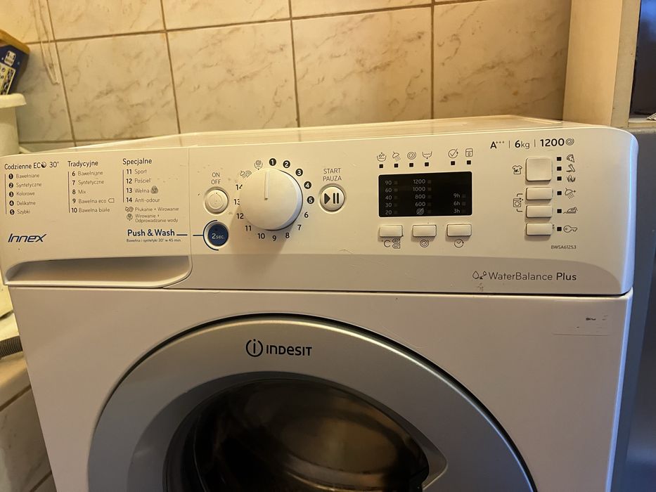 Pralka indesit inex