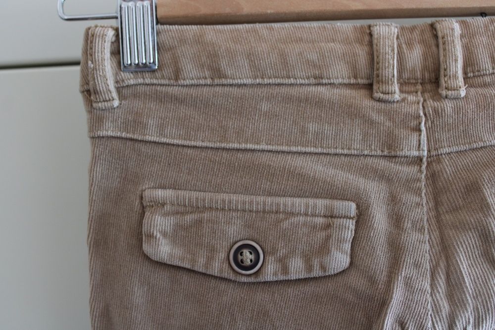 Calças de bombazine - modelo de montar