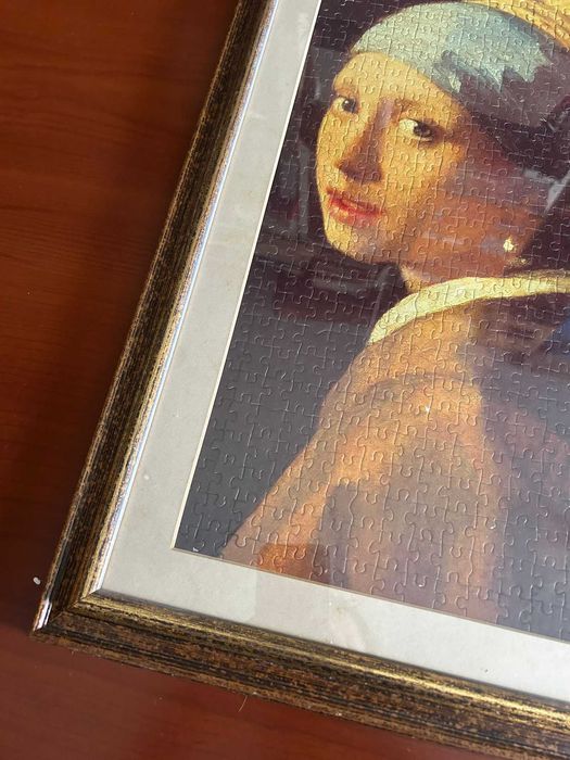 Quadro de Quebra-Cabeça: Moça com Brinco de Pérola (Johannes Vermeer) – Uma Obra-Prima na Sua Parede
