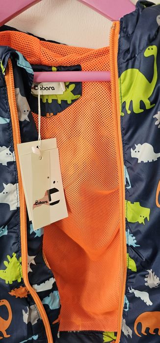 Corta Vento com Dinossauros