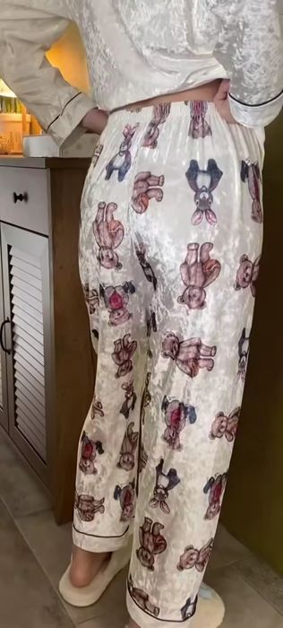 Велюровая пижама, размер хс-с