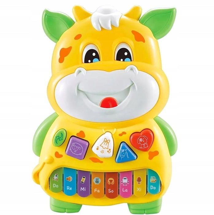 Interaktywne Pianinko Krówka Organki Z Dźwiękiem