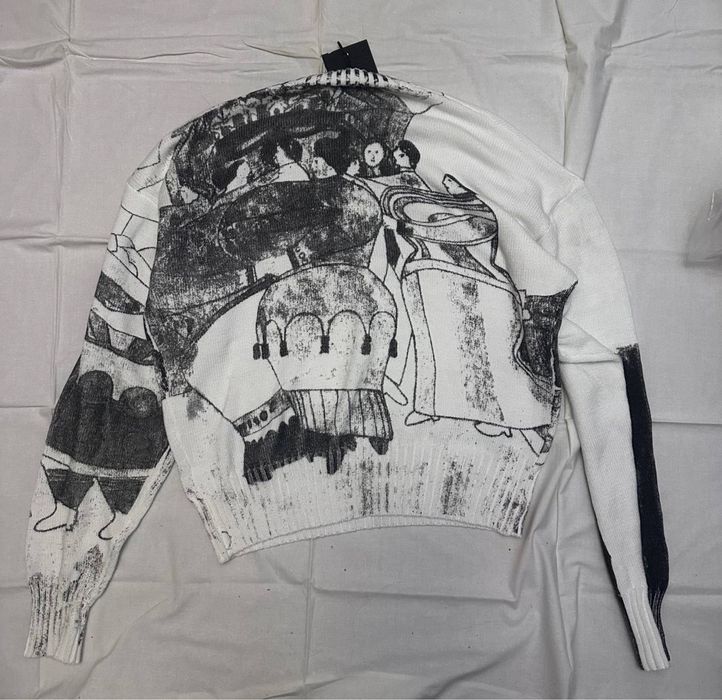 Кофта erd enfants riches deprimes balenciaga rick opium archive
