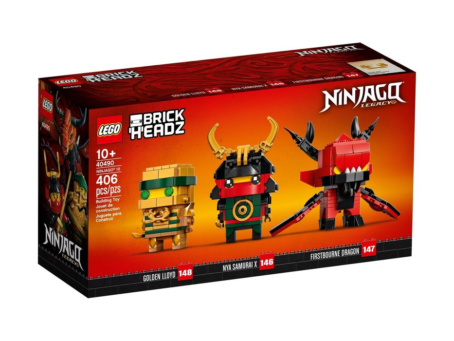 LEGO NINJAGO 10 BrickHeadz