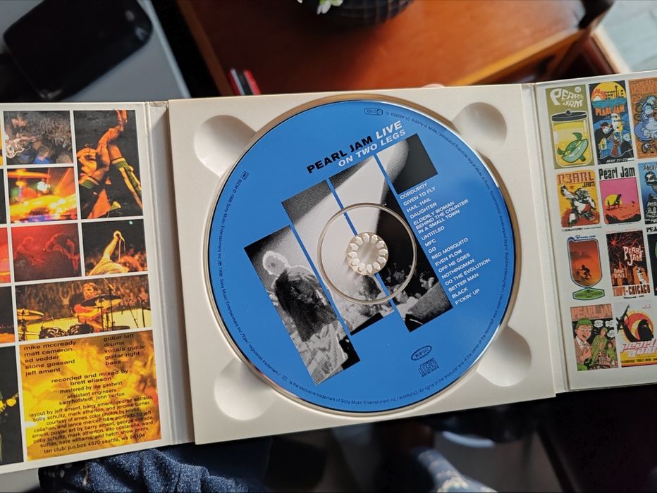Cd Pearl jam Live