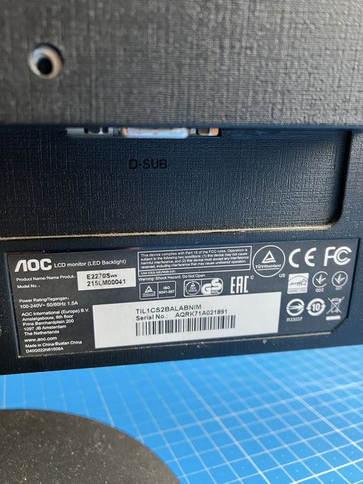 Монитор AOS e2270s