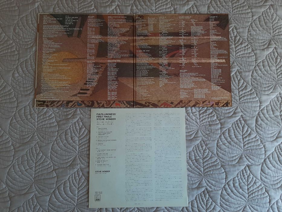 Stevie Wonder - Fulfillingness` First Finale - Japão - Vinil LP