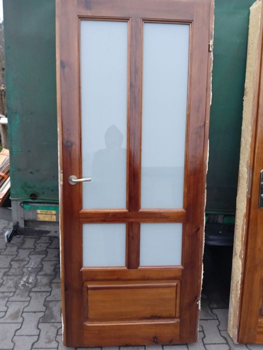 Dzwi wewnętrzne sosnowe