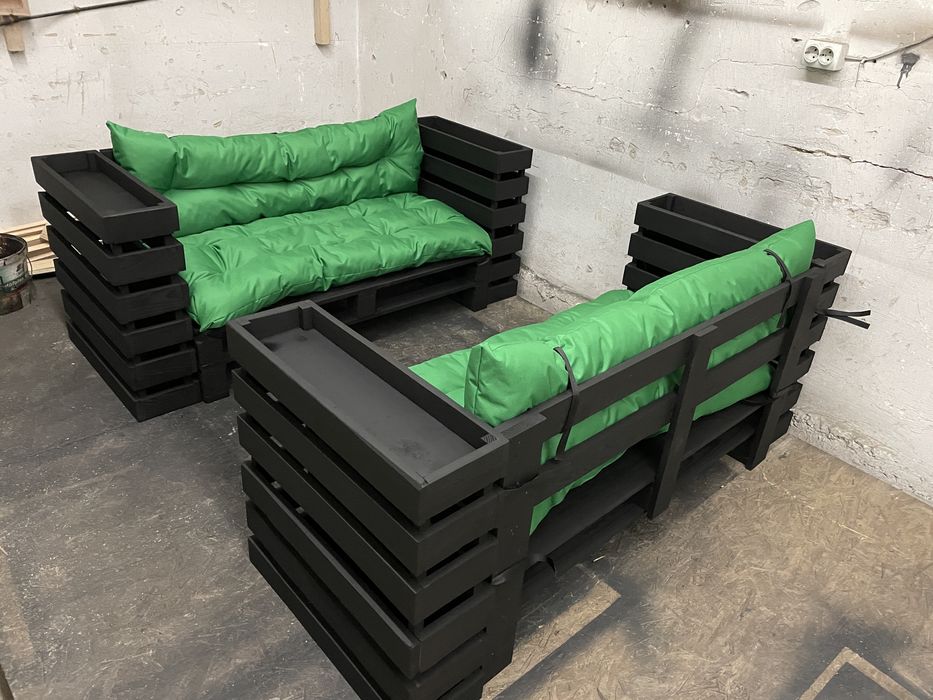 Садові меблі, меблі на терасу, садовая мебель, мебель из поддонов