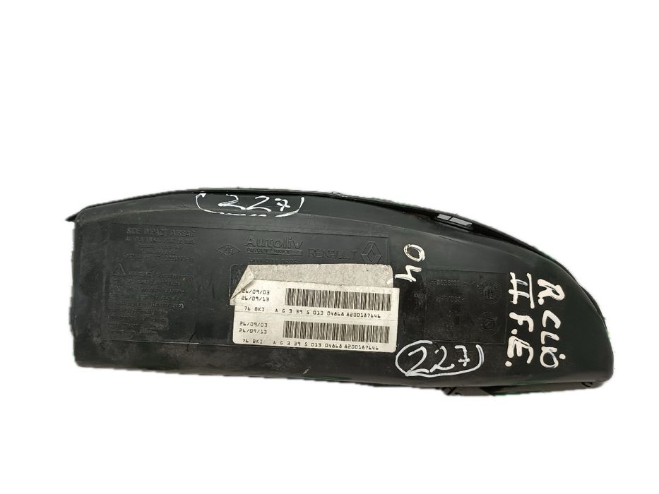 Airbag banco esquerdo RENAULT Clio II (BB0/1/2_, CB0/1/2_)