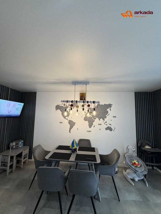 Продаж 3-кім квартири з ремонтом у новобудові біля річки! Держпрограми