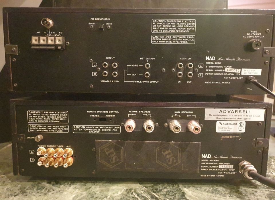 Wzmacniacz zintegrowany NAD 3080, tuner gratis