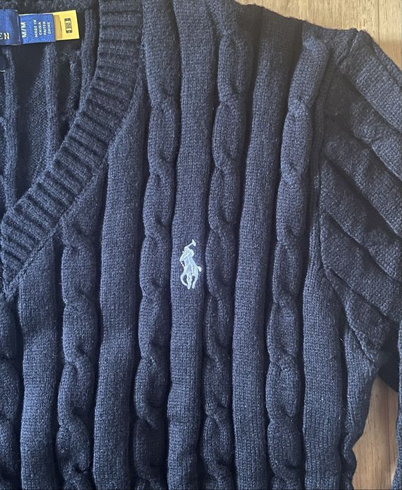 Camisola Malha Ralph Lauren Preta