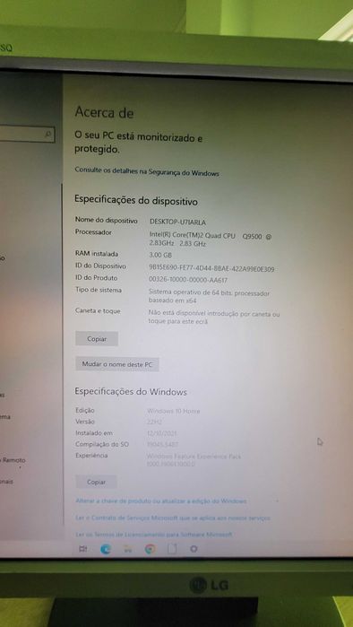 Torre de computador HP Quad core