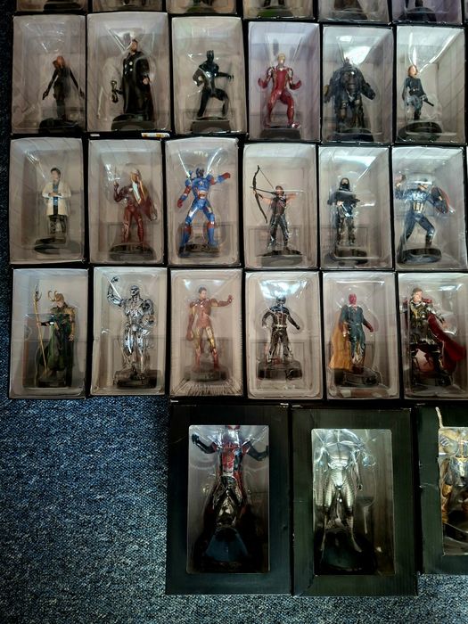 Figurki kolekcjonerskie   Deagostini marvel comics 58 sztuk